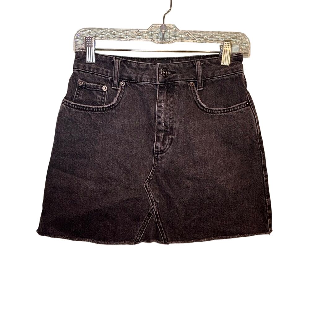 Women's BDG Black Denim Mini Skirt Size S